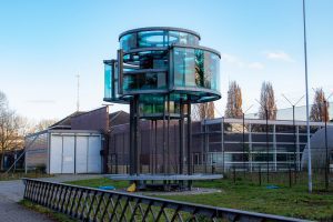 Het kunstwerk Panoramatoren van Mieke van den Hoeven in Tilburg