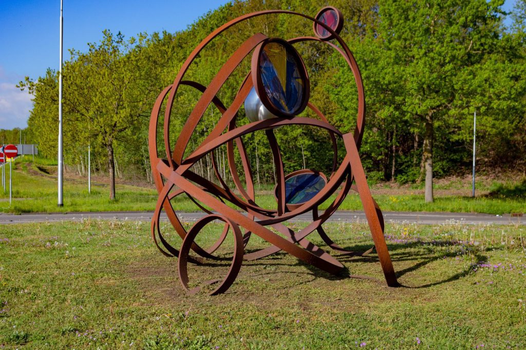 Kunstwerk Welkomsbeeld van Isabelle Roskam in Berkel-Enschot