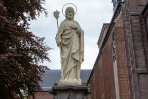 Sint Jozef op het Hekwerk bij RK Begraafplaats het Goirke in Tilburg