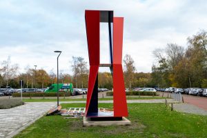 Kunstwerk Watchtower van Ton van der Vleuten