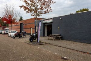 Motorhuis Brabant in de buurt Heikant-Oost in stadsdeel Tilburg-Noord