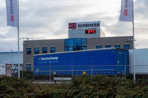 Schenker Logistics op bedrijventerrein Katsbogten in Tilburg