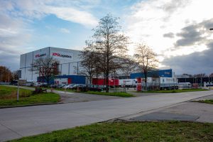 XPO Logistics op bedrijventerrein Katsbogten in Tilburg