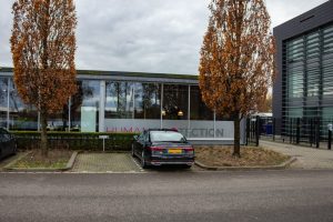 Fabrikant Human Protection op het bedrijventerrein Tradepark 58 in Tilburg