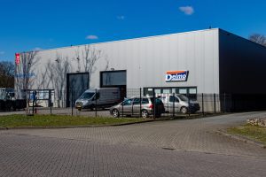Groothandel Delmo op bedrijventerrein Loven Noord in Tilburg