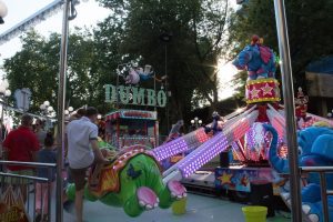 De kermisattractie Jumbo van Stroucken op de Tilburgse Kermis 