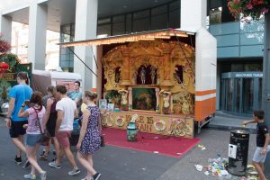 De kermisattractie Orgel van Duijts Nostalgische op de Tilburgse Kermis