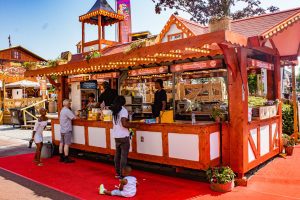 De kermisattractie Grill van JMJ Roels van Essen op de Tilburgse kermis