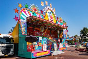 Kermisattractie Cake Walk van Reemer op de Tilburgse Kermis