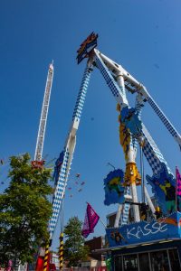 De kermisattractie XXL Van A Goetzke op de Tilburgse Kermis