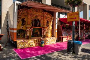 De kermisattractie Orgel van Duijts Nostalgische op de Tilburgse Kermis