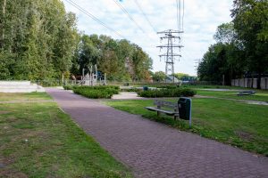 De Speeltuin  't Echowaaike in Heikant Noord in de Wijk Tilburg Noord 