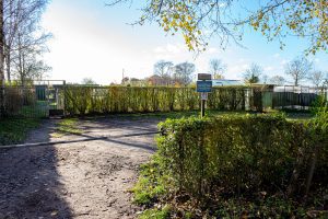 Volkstuinvereniging "De Kaaistoep" in buitengebied gilzerbaan oost in Tilburg