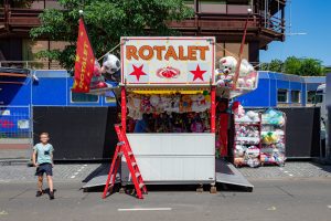 De kermisattractie Rotalet JM Doornberg op de Tilburgse Kermis