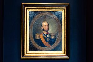 Portret Koning Willem II van J.F Hutten in het gemeentehuis van Tilburg