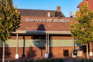 Gymzaal De Schelf in het dorp Udenhout