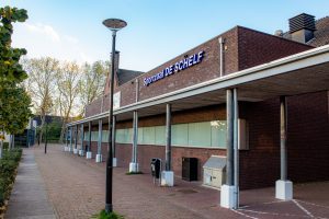 Gymzaal De Schelf in het dorp Udenhout