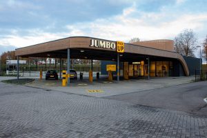 Het Jumbo Pick Up Point op bedrijventerrein Katsbogten in Tilburg