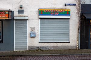 Coffeeshop Rif in de wijk Theresia in stadsdeel Oud-Noord