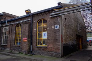 Gebouw 83 Collectief van Ontwerpers & Makers in de Spoorzone in Tilburg
