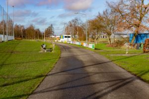 Wielerbaan Pijnenburg op sportpark Bijstervelden in de buurt Moerse Dreef in de wijk Gesworen Hoek in stadsdeel de Reeshof in Tilburg