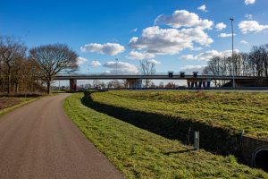 Het Viaduct "Wijkevoort" van de Tilburgsebaan