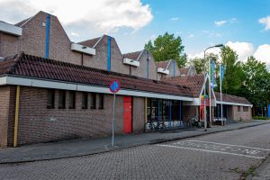 Sporthal De Blaak in de wijk de Blaak in Tilburg
