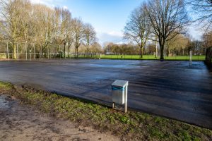 Een streetvoetbalveld in Berkel-Enschot