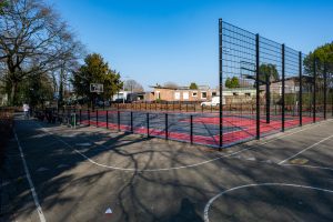 Basketbalveld Groenewoud in Tilburg