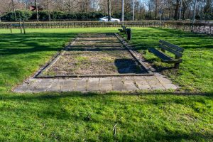 Jeu de boules baan Wethouderslaan in Tilburg