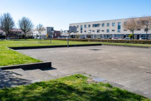 Basketbalveld Ossendrechtstraat in Tilburg