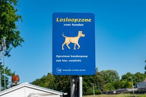 Een losloopzone voor honden in de Gemeente Tilburg