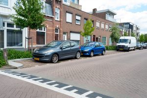 De Tijdelijk Invaliden parkeerplaats van de Gastraat