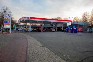 Tankstation Esso in Tiburg-Zuid