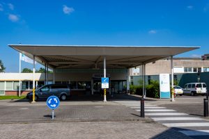 Onderwijscentrum Leijpark in de wijk de Leij in Tilburg