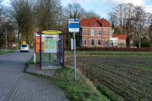 Bushalte Landpark Assisie in Biezenmortel