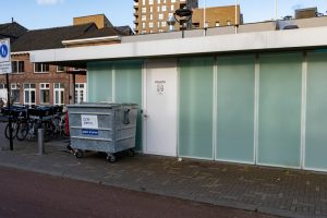 Het Openbaar toilet van Domino's Pizza Centrum in Tilburg