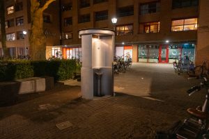 De urilift van de Heuvelring in Tilburg