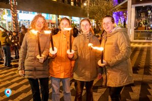 Fakkels voor vrede Tilburg 2022