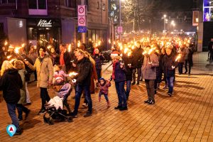 Fakkels voor vrede Tilburg 2022