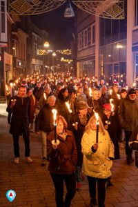 Fakkels voor vrede Tilburg 2022