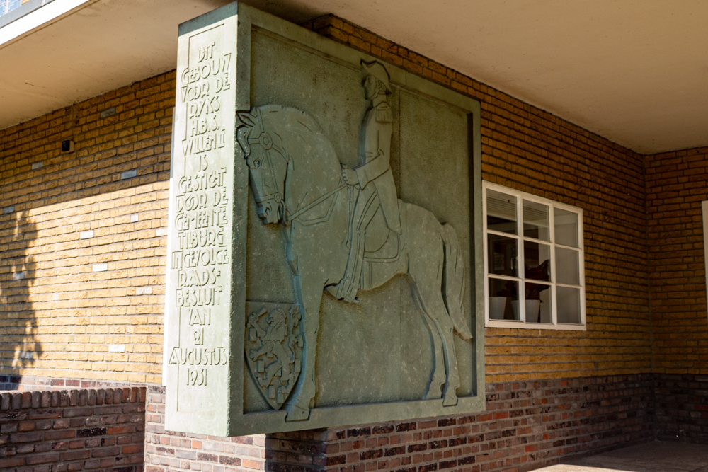 Plaquette Koning Willem II van August van Os