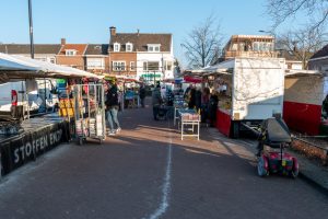 De weekmarkt van de Besterd in Tilburg