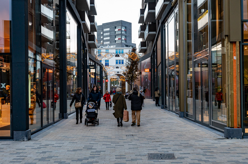 De Frederikstraat in de binnnenstad van Tilburg