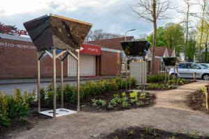 Kunstwerk Droome Looper van Tom Heintz Jolein en Kop in Tilburg